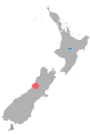 location of South Island
